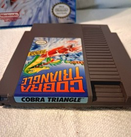 Cobra Triangle (Nintendo, NES 1989) - CIB Completo Casi Como Nuevo Excelente