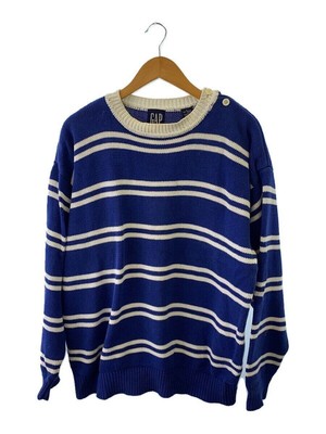 トップス 90s gap cotton border knit shirts 90s gap cotton border knit shirts