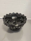 Vintage Fenton Black Ebony Glass Hobnail 6 Candle Holder Footed Flower Bowl
