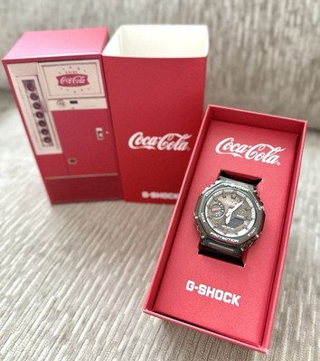 Casio G Shock Coca Cola Edition 2100 Series Watch GA2100CC-3A Analog-Digital NEW