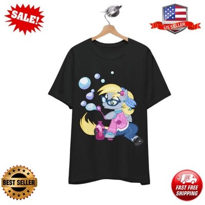 My Little Pony Derpy Hooves T-shirt - Pony Bubbles Animation Tshirt