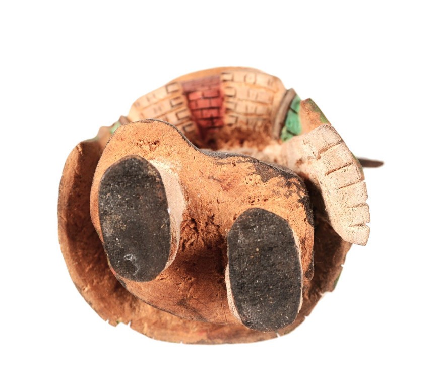 Hopi Kachina Crow Mother Doll   Size 8.625" H x 4.5" W x 2.75" Deep  Hand Carved