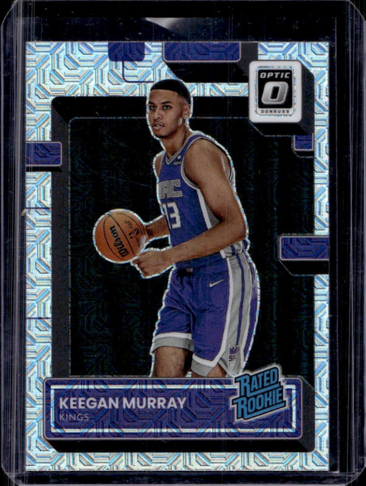 2022-23 Donruss Optic Keegan Murray Choice Rated Rookie #214 Kings