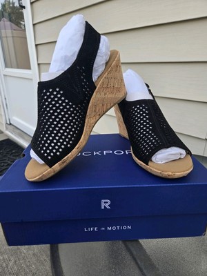 Women's Rockport Briah Perf Sling Wedges