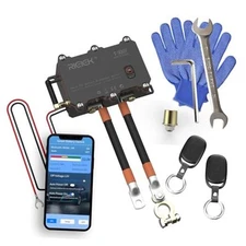 Car Battery Disconnect Switch with Mobile Control, 500A mobile control