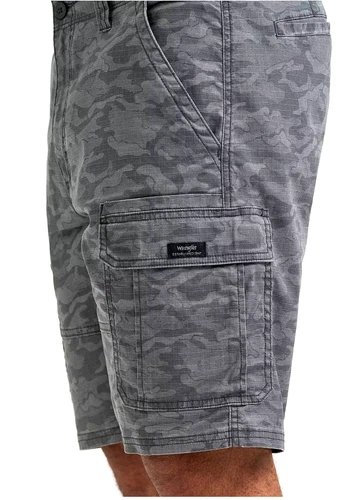 Men's Wrangler Relaxed Fit 10 in Cargo Shorts w/ Stretch Camo Magnet CHOOSE SIZE