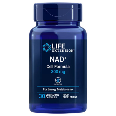 Life Extension NAD+ Cell Formula 300 mg EU, 30 Kapseln