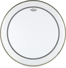 Remo Powerstroke 3 Bass Drumhead with 2.5" Impact Pad - 24" - Clear
