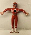 Vintage Red Power Ranger Bendable Bendy 5" Figure Mighty Morphin 1994