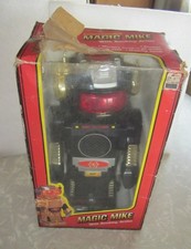 1987 Magic Mike II Model B No. 2165 Toy Robot In Orig Box Untested.