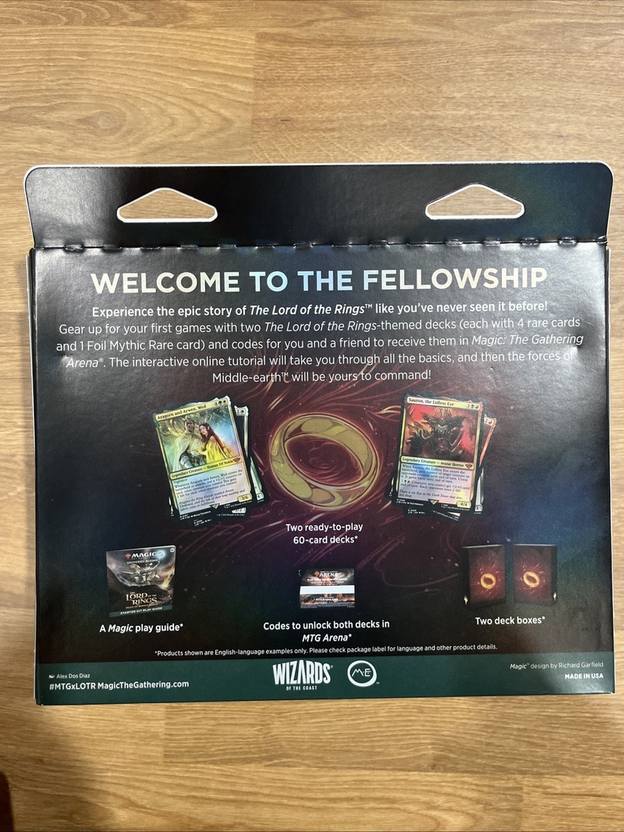 Wizards of the Coast Magic The Gathering The Lord of the Rings