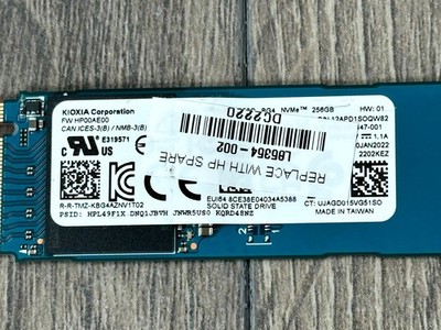 Kioxia BG4 256GB Series PCIe M.2 NVMe Interne Solid State Drive für Laptop PC