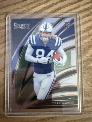2025 Panini Select - Club Level Tyler Warren #233 (RC)