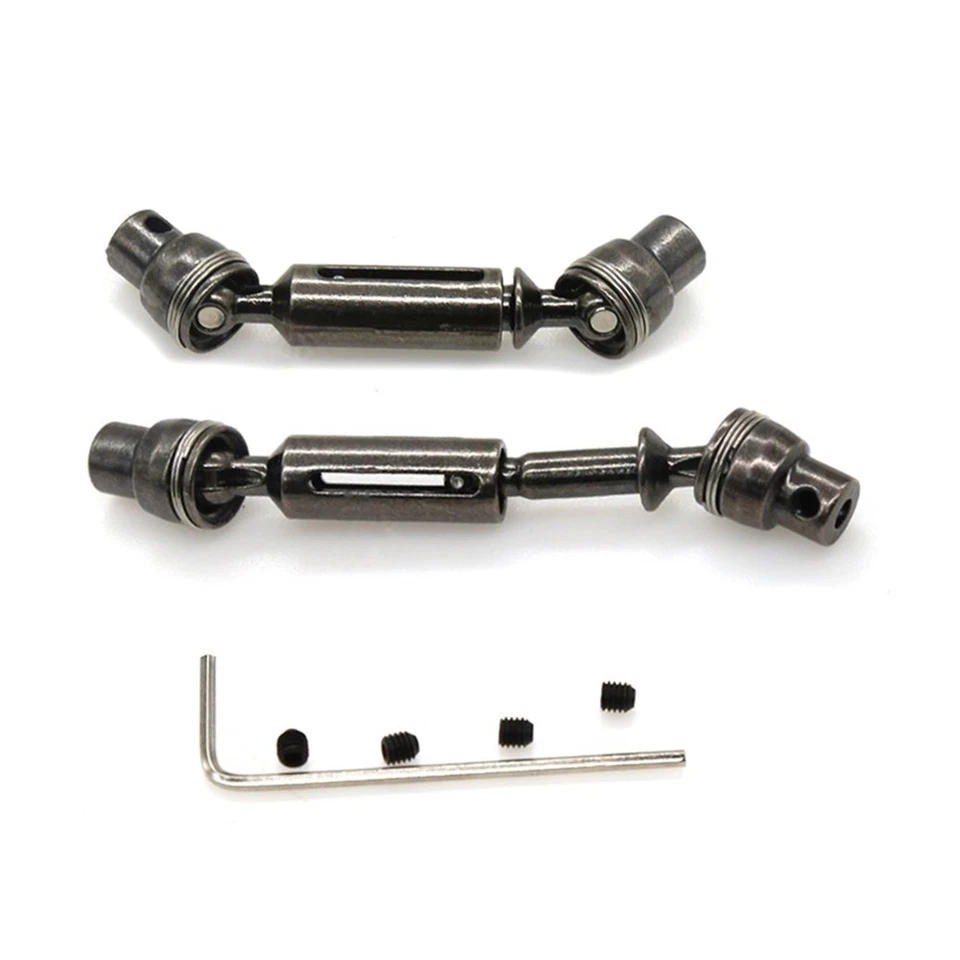 2Pcs Metal Drive Shaft CVD for  D12 C14 C24 B14 B36 B24 MN D90 MN99S MN-909247 - Image 2 of 4