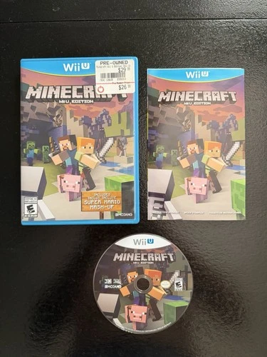 Minecraft: Wii U Edition (Nintendo Wii U, 2015)