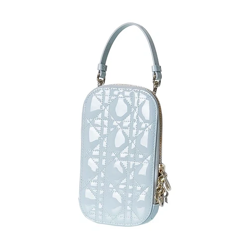 Mini sac support téléphone portable Dior Lady S0872OVRB_M00Z 71001254