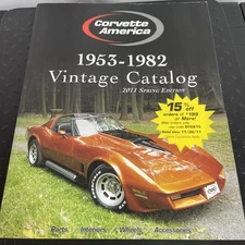 1953-1982 Corvette America Master Catalog & This Old Corvette Preowned