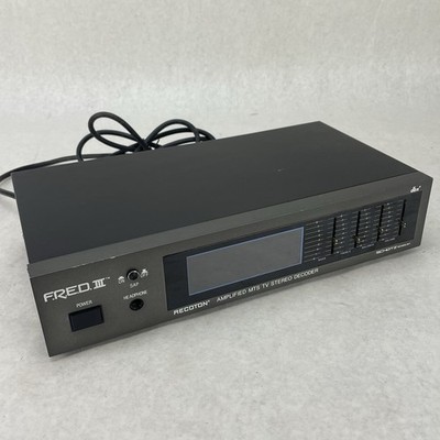 FRED F.R.E.D III Recoton DBX Amplified Entertainment MTS Decoder Stereo Amp V624