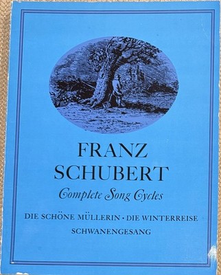 SCHUBERT: Complete Song Cycles. Vocal Score  (Dover, 1970, paperback)