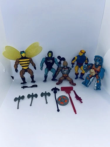 Vintage Masters of the Universe Figure And Accessories Lot Mattel MOTU 80s