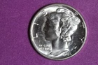 ESTATE FIND 1945 - P  MERCURY DIME!!  #N08060