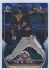 2023 Bowman Chrome Draft Sapphire Edition Austin Troesser #BDC-176 12yh