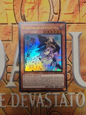 Nightmare Apprentice RA05-EN135 Alt Art Stamp Ultra Rare 1st Ed NM Yugioh 