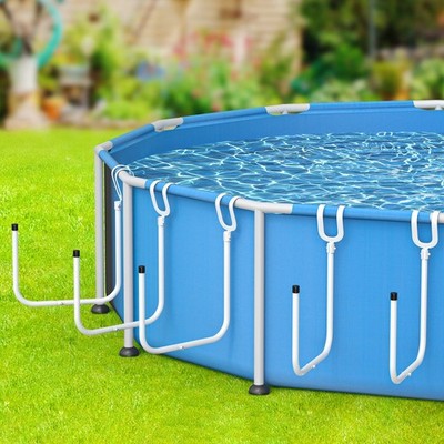 MONMEE 5 Pack Solar Pool Cover Holder, Adjustable Solar Cover Hooks Keep Sola...