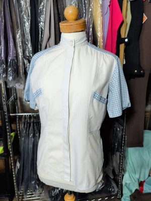 Equetech Cotton Show / Competition Shirt - Damen 10 *gratis Versand*