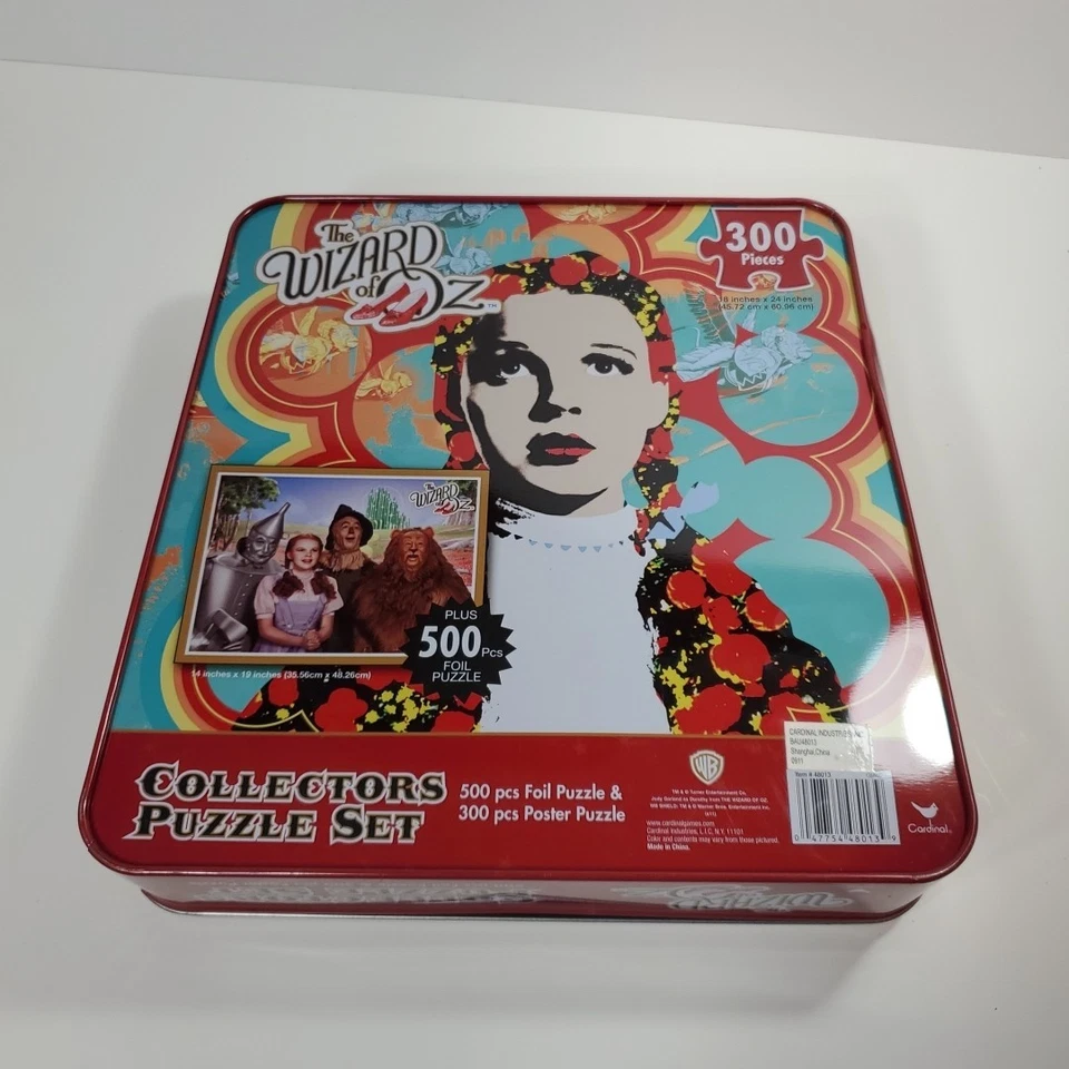 Juego de rompecabezas para coleccionistas El Mago de Oz 500 piezas lámina + 300 piezas póster rompecabezas SELLADO Foto 3 de 4