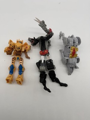 Transformers Lot Cheetor Optimus Primal Grimlock Parts Repair Incomplete