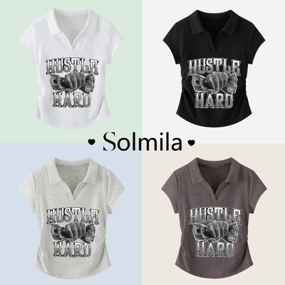 Für den täglichen Gebrauch lässige Tops stilvolles Damen Top Urlaub Outfit Baumwolle Elasthan Mischung
