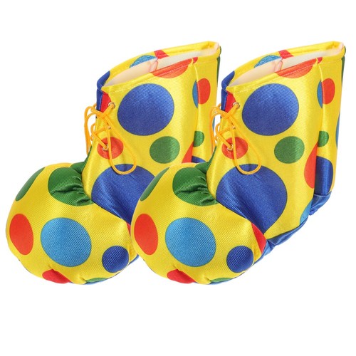 Da Donna Uomo Accessori Per Clown Di Halloween Scarpe Divertenti - Foto 6 di 12