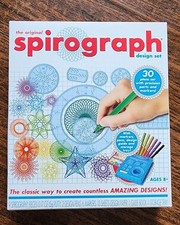 The Original Spirograph 30 Pc Design Set W/ Precision Parts  Markers  More NEW