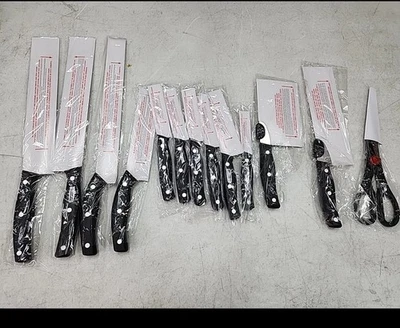 NEW Miracle Blade World Class 13 Piece Knife Set Stainless Steel