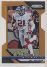 2018 Panini Prizm Orange Prizm 17/249 Landon Collins #60 2d0