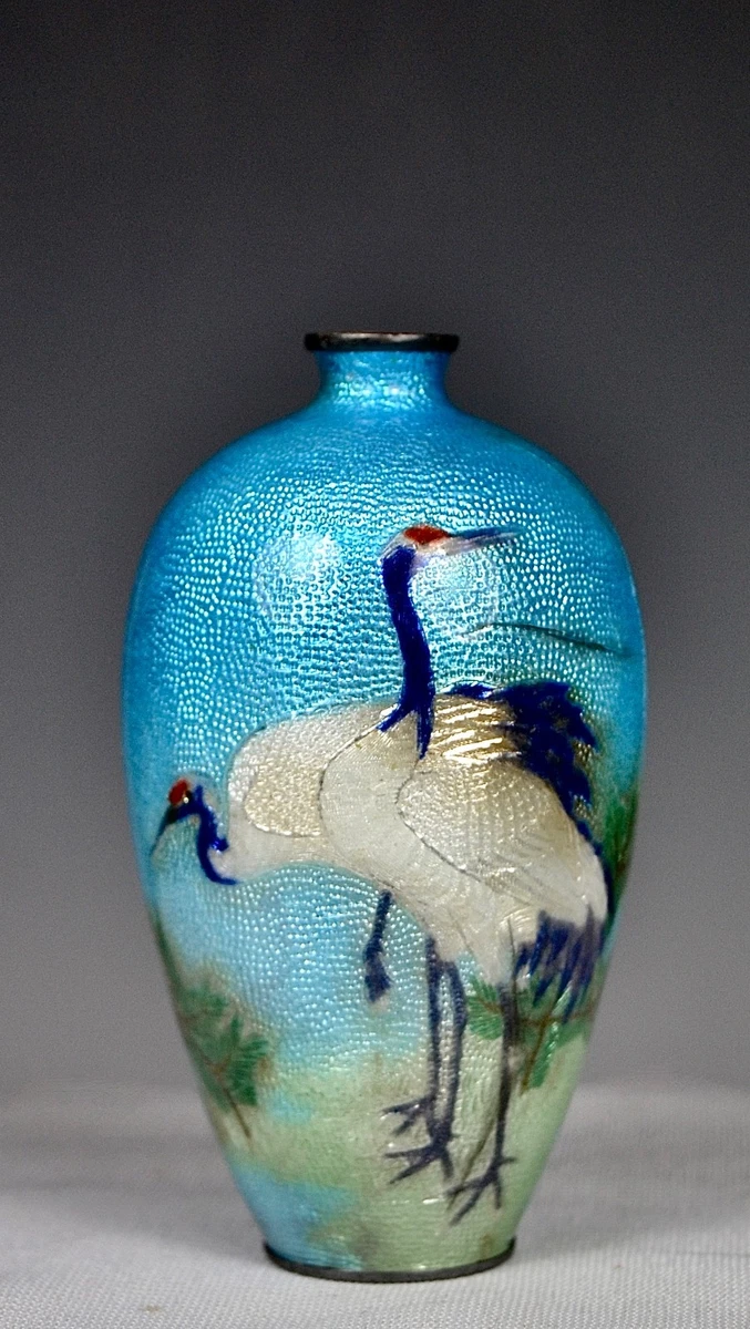 景泰蓝日本花瓶1850-1899 | eBay