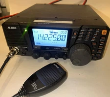 ALINCO DX-SR8 100 WATT AM/FM/SSB/CW HF TRANSCEIVER WITH MARS MOD 30 DAY RETURNS