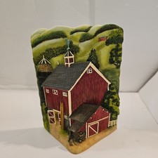 Life Symbols Barn Scene Casket Ornament Batesville Casket Co 2003