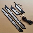 LED Moving Welcome Light Door Sill Scuff Plate Pedal For Honda Civic 2022-2026