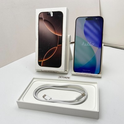 Apple iPhone 16 Pro Max - 256GB - Desert Titanium (Unlocked) - Open Box