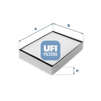 Innenraumfilter UFI 53.077.00 Partikelfilter FüR FÉ XG EF Sonata Hyundai KIA FO
