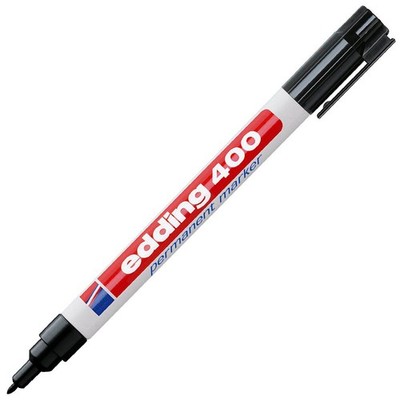 edding 400 Permanentmarker schwarz 1,0 mm, 1 St.