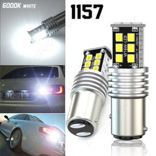 Fit Honda Accord 1998-2015 1157 White 6000k Switchback Led Turn Signal Light 2pc