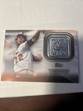 2021 - Topps 70th Anniversary Manufactured Logo Patches Jim Palmer #T70P-JP