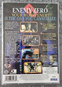 Enemy Zero (Sega Saturn, 1996) CIB ****EXCELLENT CONDITION!****
