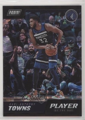 2018-19 Panini Player of the Day Checkerboard /15 Karl-Anthony Towns #15 1u6