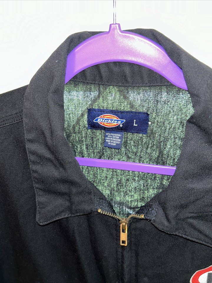 ESP Guitar Company Dickies Brand Large Embroidery Promo ZipUp Black