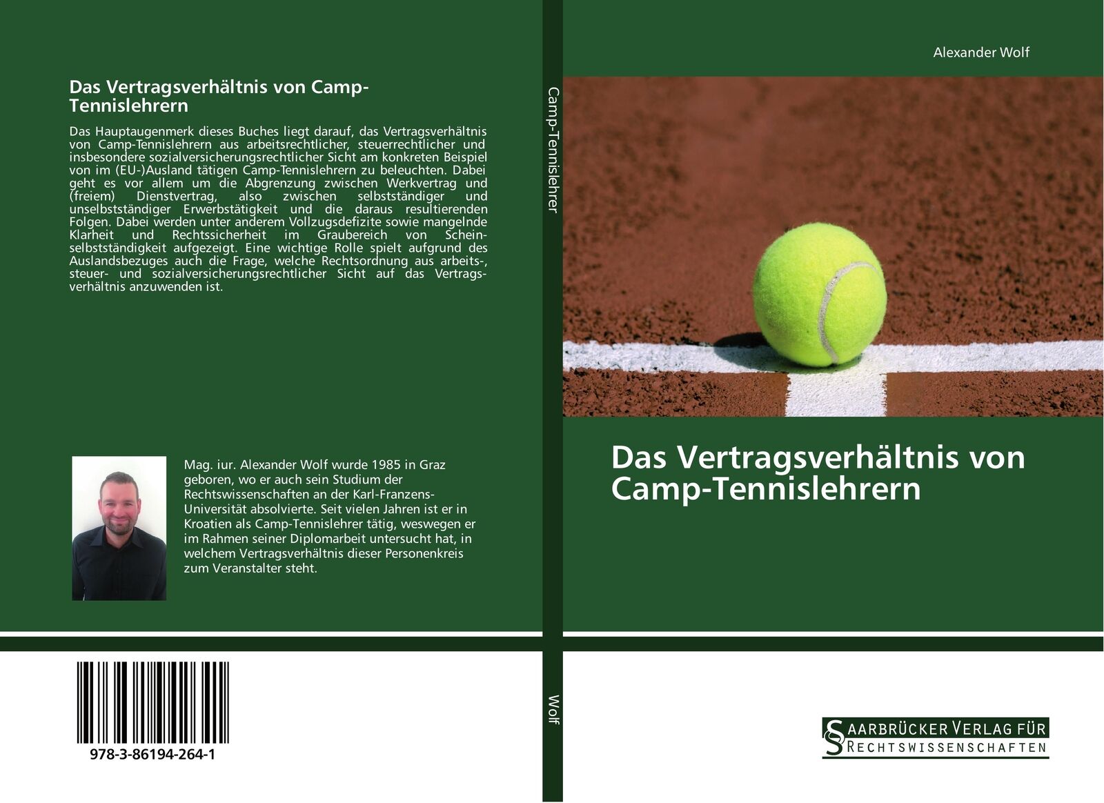 Thumbnail - Das Vertragsverhältnis Von Camp-tennislehrern | Buch | 9783861942641