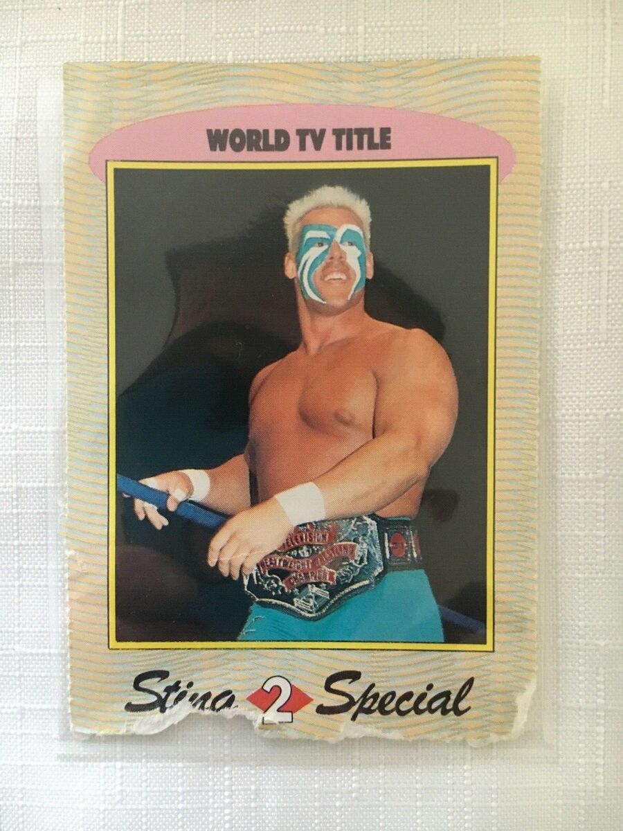1992 WCW Magazine STING 1992 WCW Magazine STING